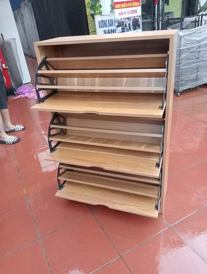 Tủ Giày Gỗ Thông Minh Ngang 80cm  Tại Hải Phòng